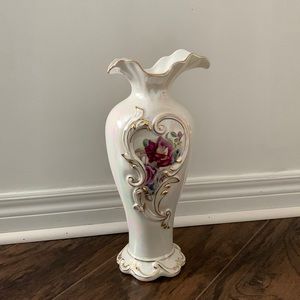Antique flower vase